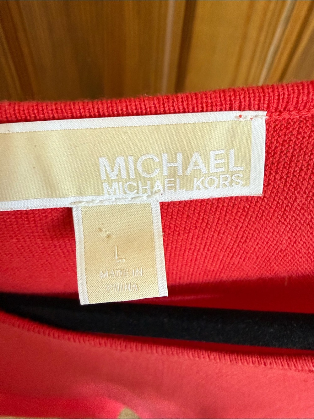 MICHAEL Michael Kors Red Crewneck women’s Sweater